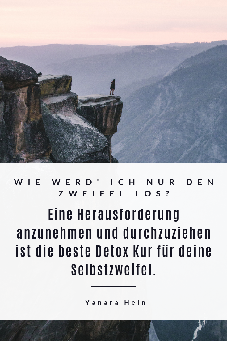 Worauf will dich dein Zweifel hinweisen? Wo fehlt dir innere Sicherheit? Welche Schritte kannst du konkret gehen, um ein Gegengewicht zu deiner Unsicherheit zu erschaffen, eine neue Betonung zu bewirken? Wie kannst du deine Guthabenseite auffüllen? 