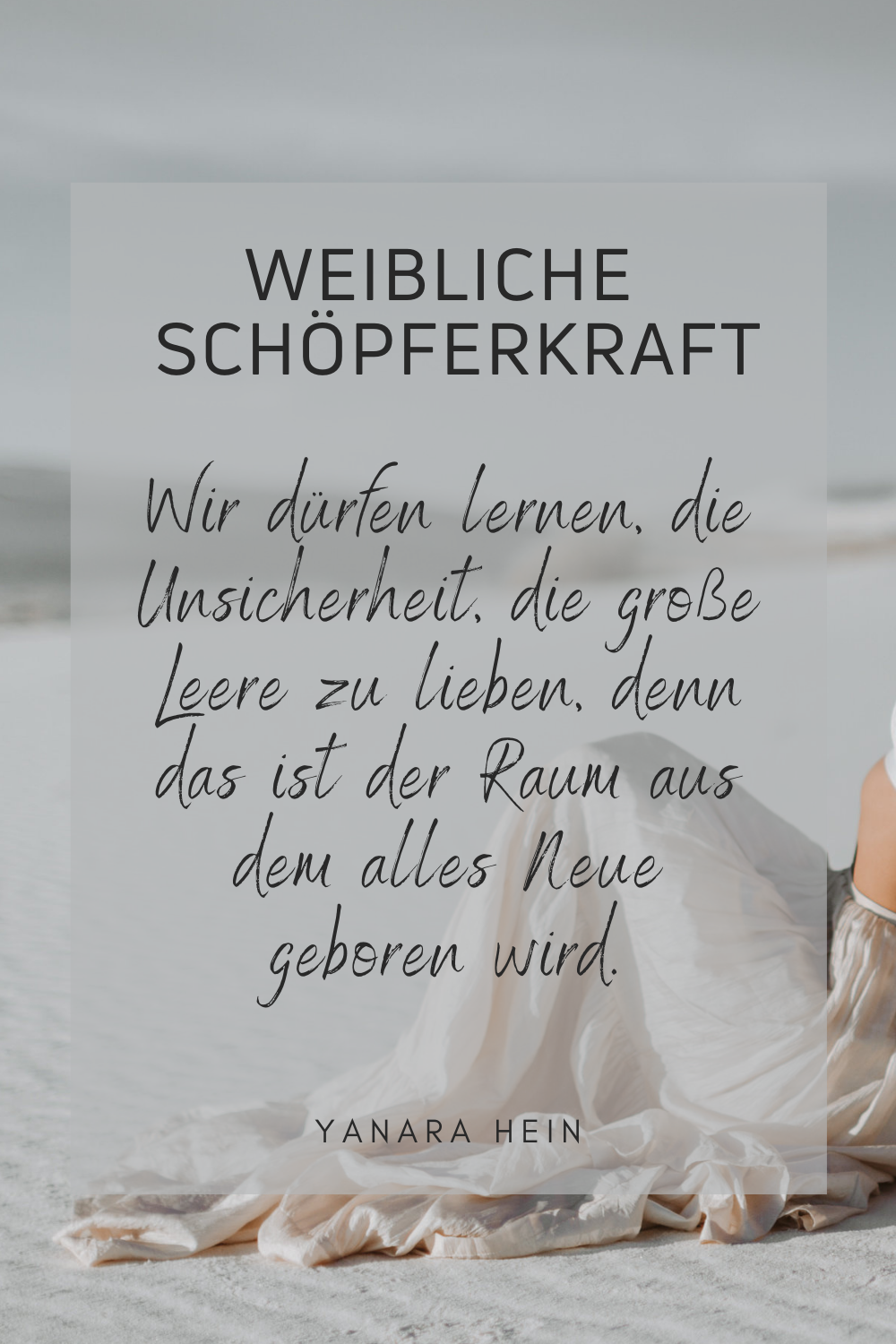 Etwas Neues manifestieren wollen und dafür die Parameter der letzten Jahrhunderte verwenden, wie soll das funktionieren?   Wir stehen als Menschheit mit dem Rücken zur Wand. Um die Krisen, die wir erschaffen haben, gemeinsam zu lösen, müssen wir uns umdrehen. Die Einbahnstraße erkennen, in der wir gelandet sind.    Wir dürfen unsere Ziele nicht weiter nur nach außen setzen. 